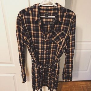 Plaid dress or tunic